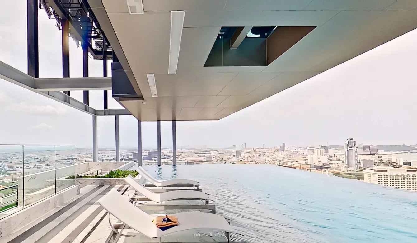 Apartment 2-room for sale 1+1 by the sea in Pattaya Thailand area 33.57m² 31 floor in Once Pattaya Pattaya - foto 6