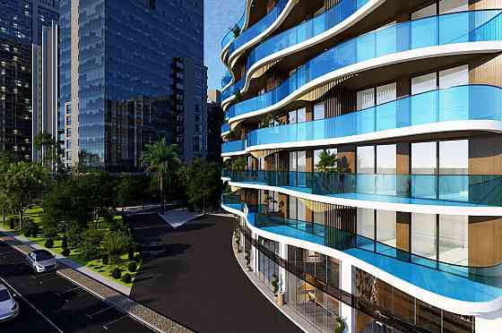 Apartment 1-room 1+0 studio by the sea in Batumi Georgia area 33.4m² 5 floor in RC LUX Panorama by Lux Batumi