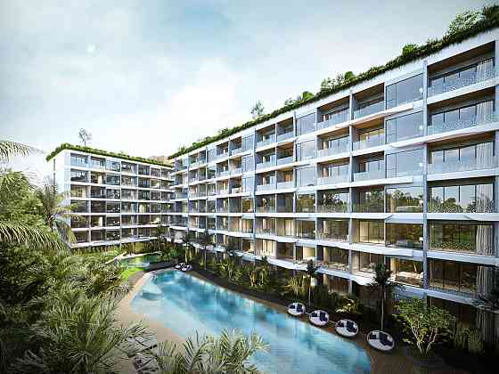 Apartment 1-room 1+0 studio by the sea in Rawai Thailand area 36m²  Rawai