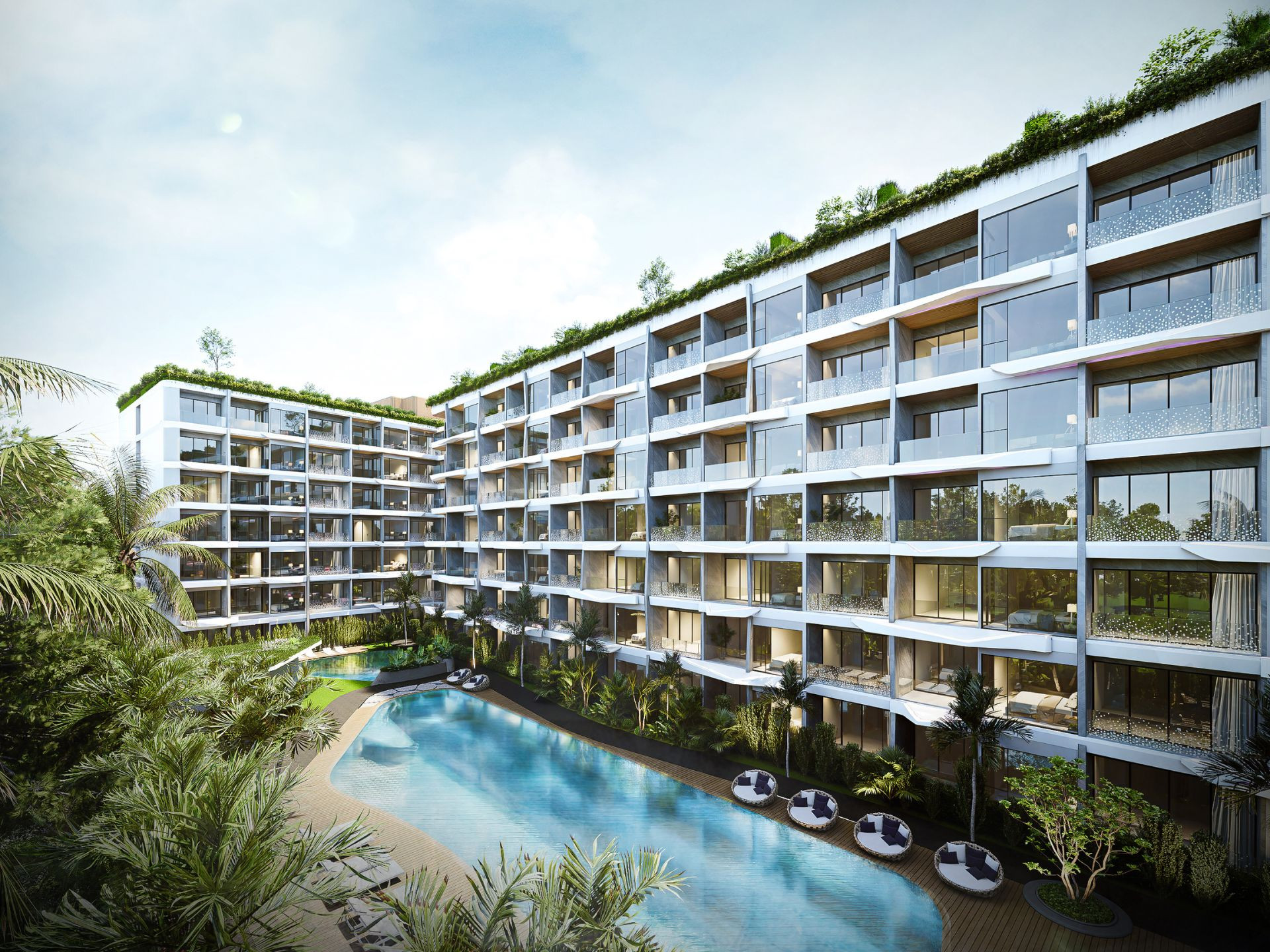 Appartement 1-kamer 1+0 studio aan zee in Rawai Thailand 36m²  Rawai - foto 1