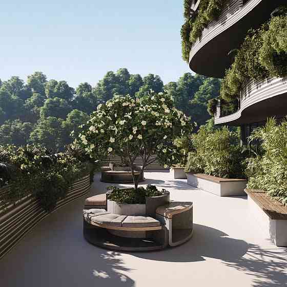 Апартамент 2-стаен 1+1 на море в Най Харн (Nai Harn) Тайланд площ 57.5 м² етаж: 2 в  Sunny Moon Най Харн (Nai Harn)
