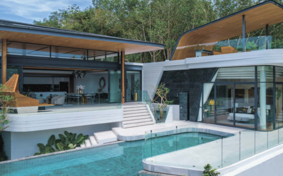 Villa à Choeng Thale Thaïlande surface 625m² 2 ét. Choeng Thale