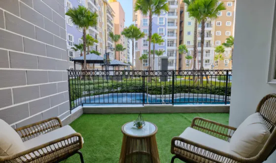 Apartment 3-room for sale 2+1 by the sea in Jomtien Thailand area 52.11m² 8 floor in Seven Seas Cote d'Azur Jomtien