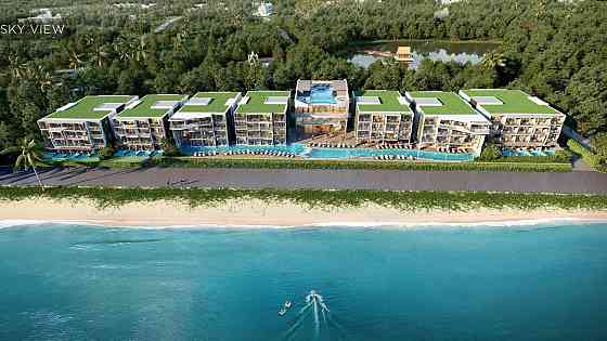 Apartment 1-room for sale 1+0 studio by the sea in  Mai Khao Thailand area 41m²  Mai Khao