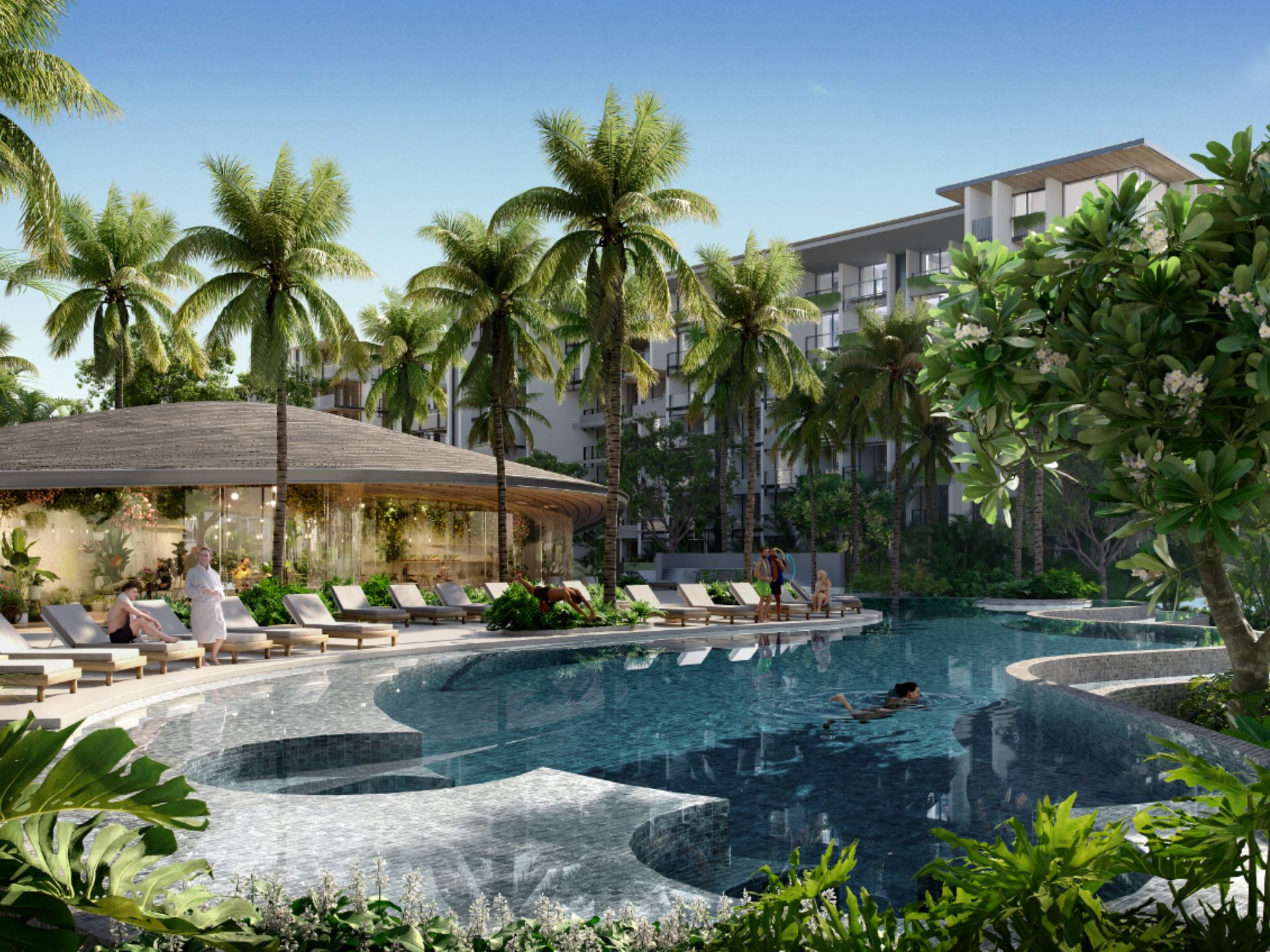 Appartamento 1-stanze vicino al mare a Bang Tao Thailandia 47m²  Bang Tao - foto 4