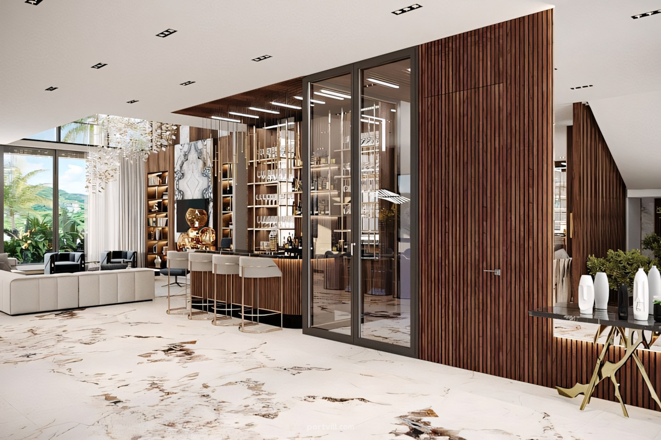 Villa dağlarda Chalong'da Tayland 656m² alan 3 katlı Chalong - fotoğraf 10