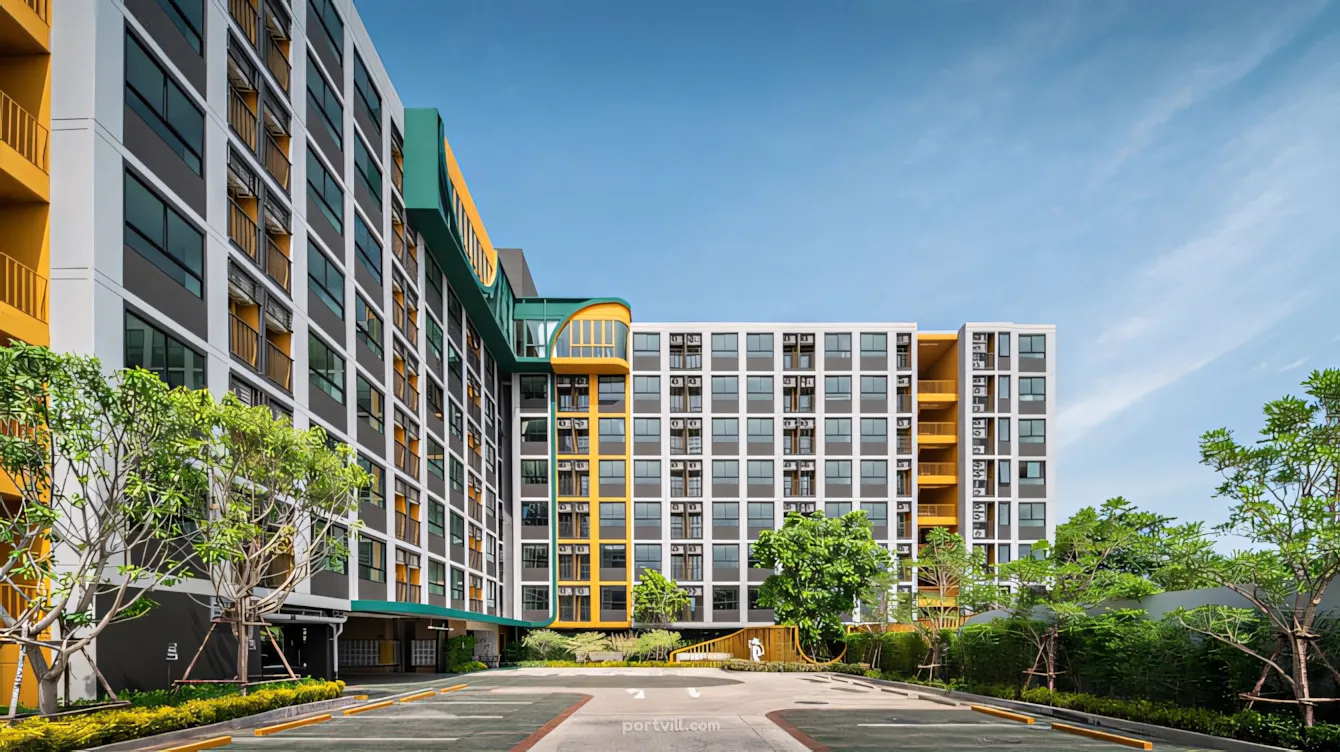 Apartment 2-room for sale 1+1 in Downtown Bangkok Thailand area 30m² 5 floor in Muve Bangkhae Downtown Bangkok - foto 1