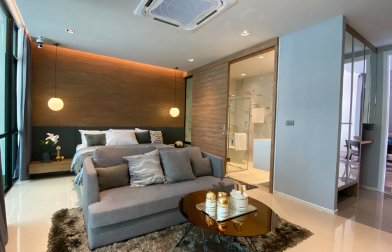 Apartment 3-room for sale 2+1 by the sea in Nai Thon Thailand area 62.69m² 5 floor in Sea Heaven Nai Thon