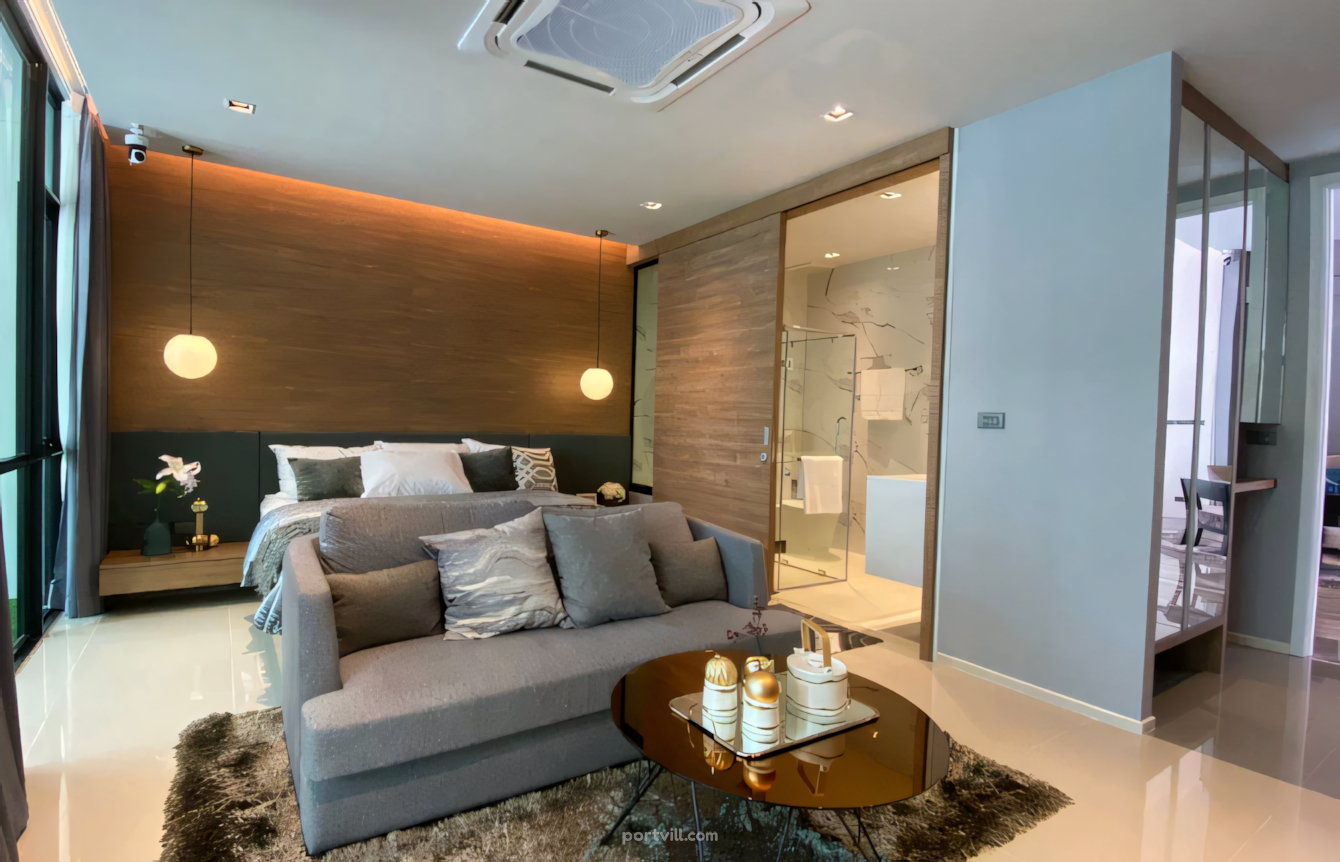 Apartamento 3 habitaciones 2+1 junto al mar en Nai Thon Tailandia 62.69m² 5 piso en Sea Heaven Nai Thon - foto 1