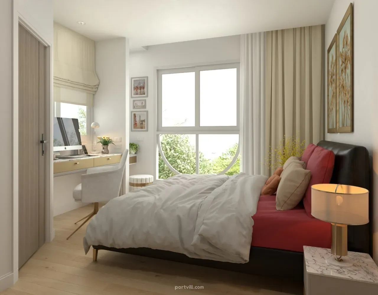Apartemen 3-kamar untuk dijual 2+1 di San Sai Thailand luas 61.5m² 2 lantai di The Kanava Condo Chiangmai San Sai - foto 7