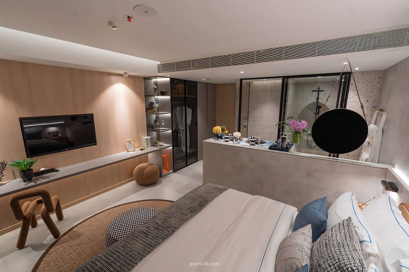 Apartment 1-room for sale 1+0 studio by the sea in Choeng Thale Thailand area 33.66m² 2 floor Choeng Thale - photo 6