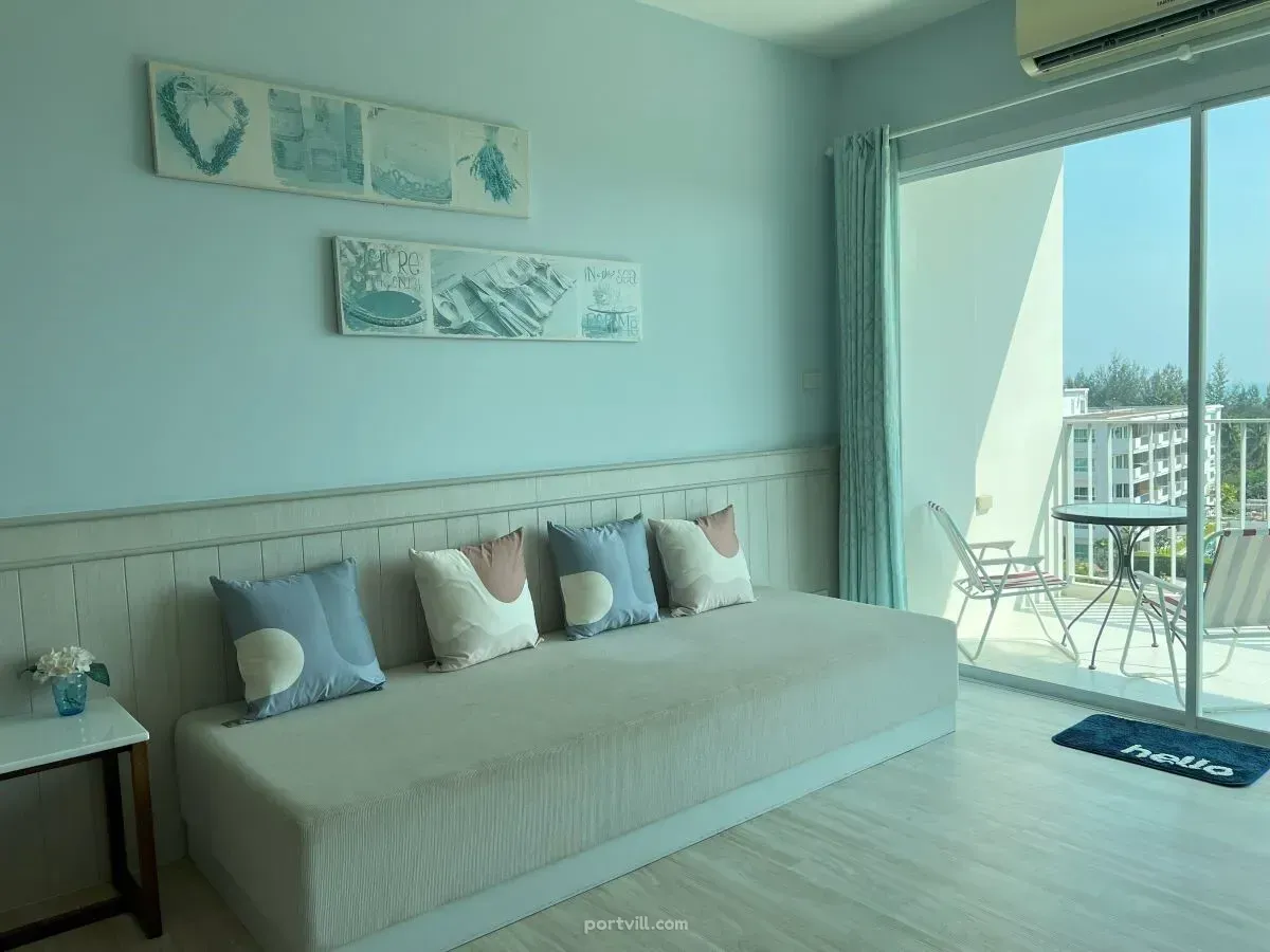2-Zimmer Wohnung am Meer in Sam Roi Yot Thailand 52m²  in The Sea Condominium Sam Roi Yot - foto 5