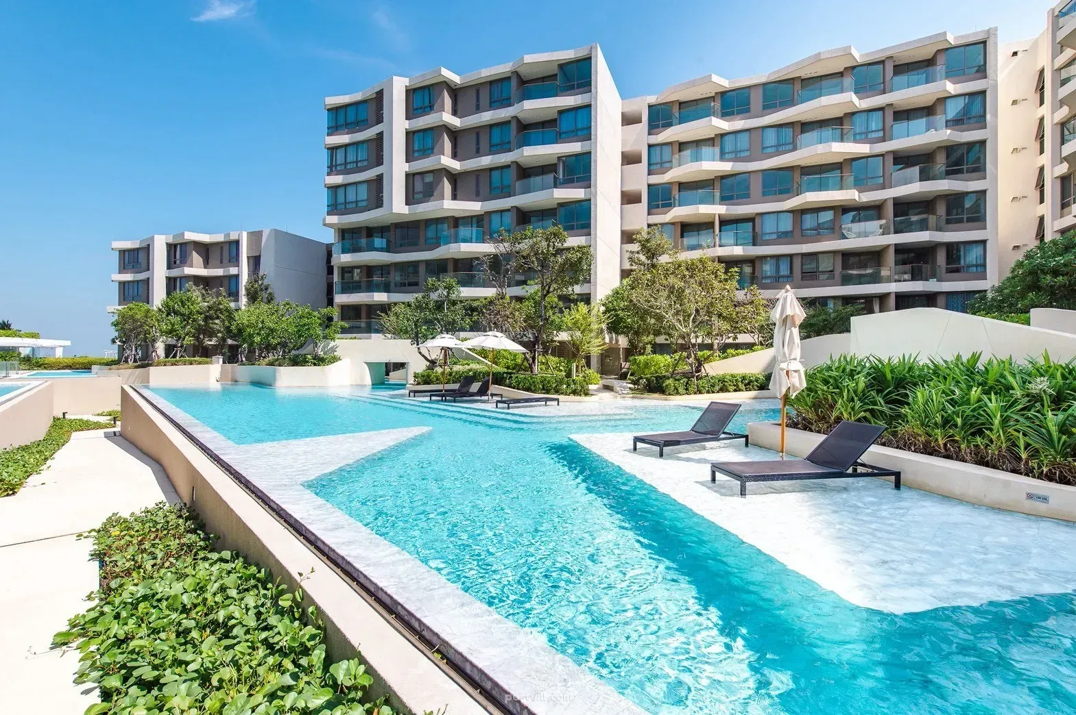 آپارتمان  3 خوابه  2+1  در کنار دریا  در کائو تاکیاب (Khao Takiab)  تایلند  64 متر  طبقه 5  -  Veranda Residence Hua Hin کائو تاکیاب (Khao Takiab) - عکس 5
