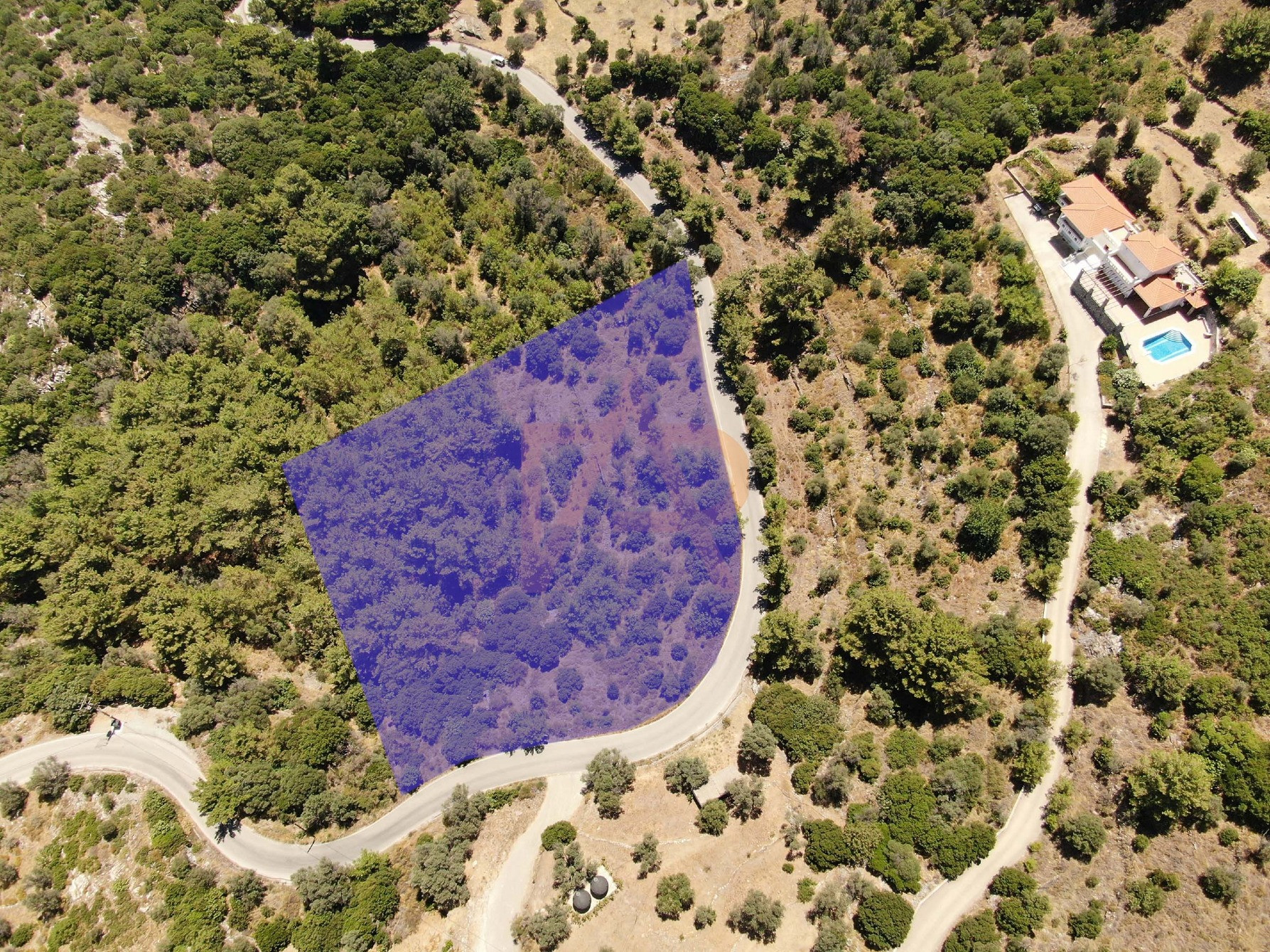 Terrain à Samos Grèce terrain en banlieue 4062m²  Samos - photo 3