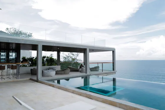 Villa for sale by the sea in Surin Beach Thailand area 2000m² 3 floors Surin Beach