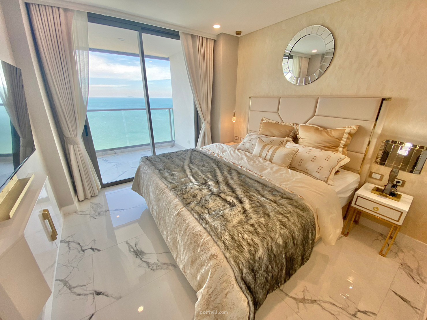 Апартамент 2-стаен 1+1 на море в Джомтиен (Jomtien) Тайланд площ 79 м²  Джомтиен (Jomtien) - снимка 11