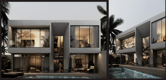 Apartment 3-room 2+1 in Kuta Utara (Canggu) Indonesia area 180m²  Kuta Utara