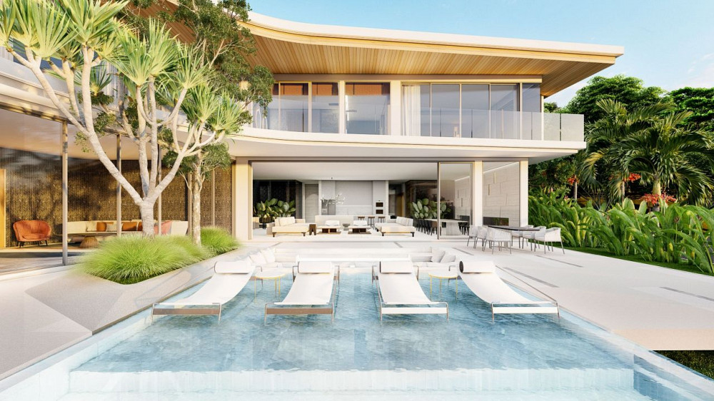 Villa deniz kenarında Karon'da Tayland 1750m² alan 2 katlı Karon - fotoğraf 2