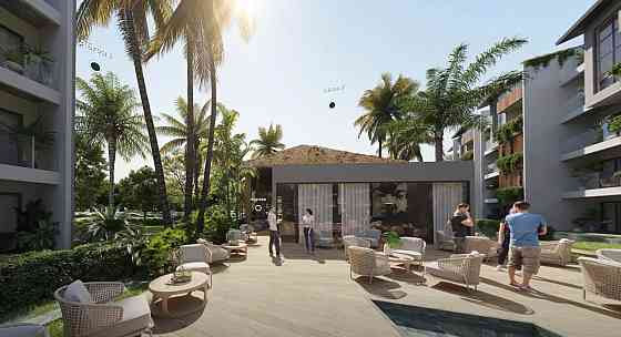Apartment 3-room 2+1 by the sea in Punta Cana (Bavaro) Dominican Republic area 76m² 2 floor in RC RS Punta Cana