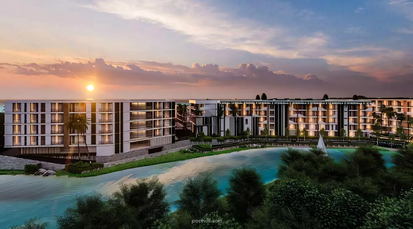 Apartment 1-room for sale 1+0 studio by the sea in Layan Beach Thailand area 33.66m² 3 floor in Sunshine Beach Condominium Layan Beach - foto 3