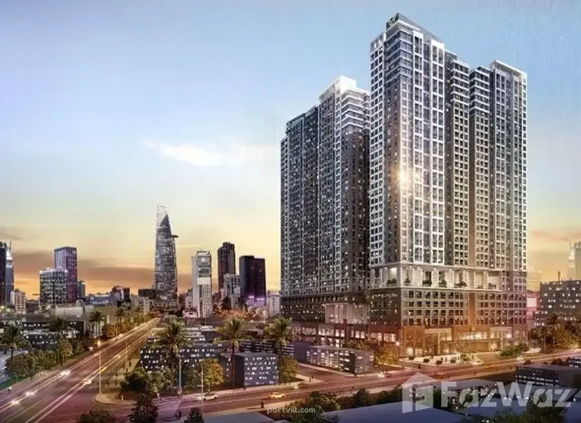Daire 3 Odalı district 1 (ho chi minh city)'da Vietnam 50m² Kat:34 - Soho Residence District 1 (Ho Chi Minh City) - fotoğraf 1
