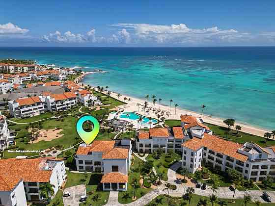 Apartment 1-room 1+0 studio by the sea in Punta Cana Dominican Republic area 70m² 1 floor in RC Punta Palmera Punta Cana