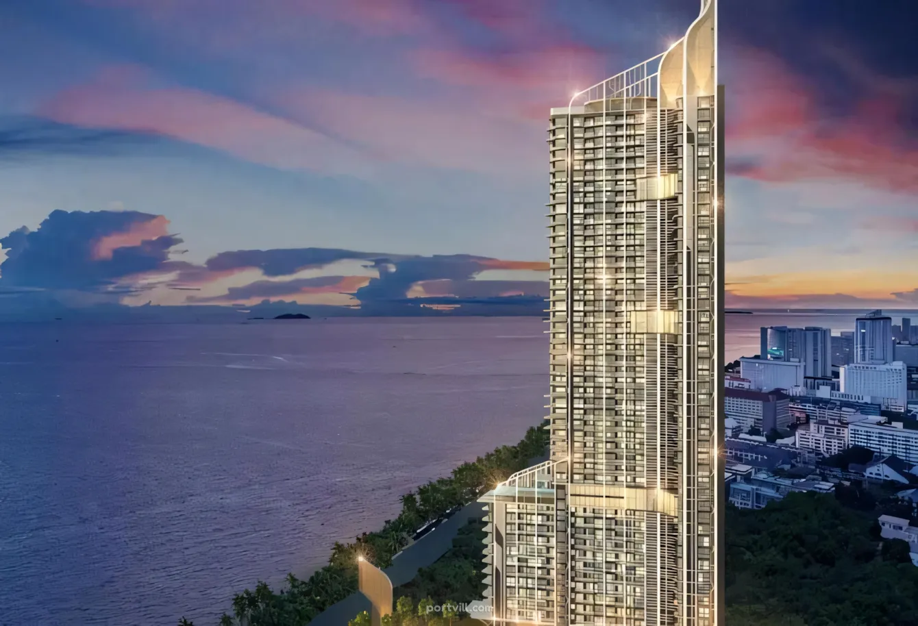 شقة  1 غرف  استوديو 1+0  على البحر  في نا جومتين (Na Jomtien)  تايلاند  29 متر مربع  الطابق 58  - Copacabana Beach Jomtien نا جومتين (Na Jomtien) - صورة 4