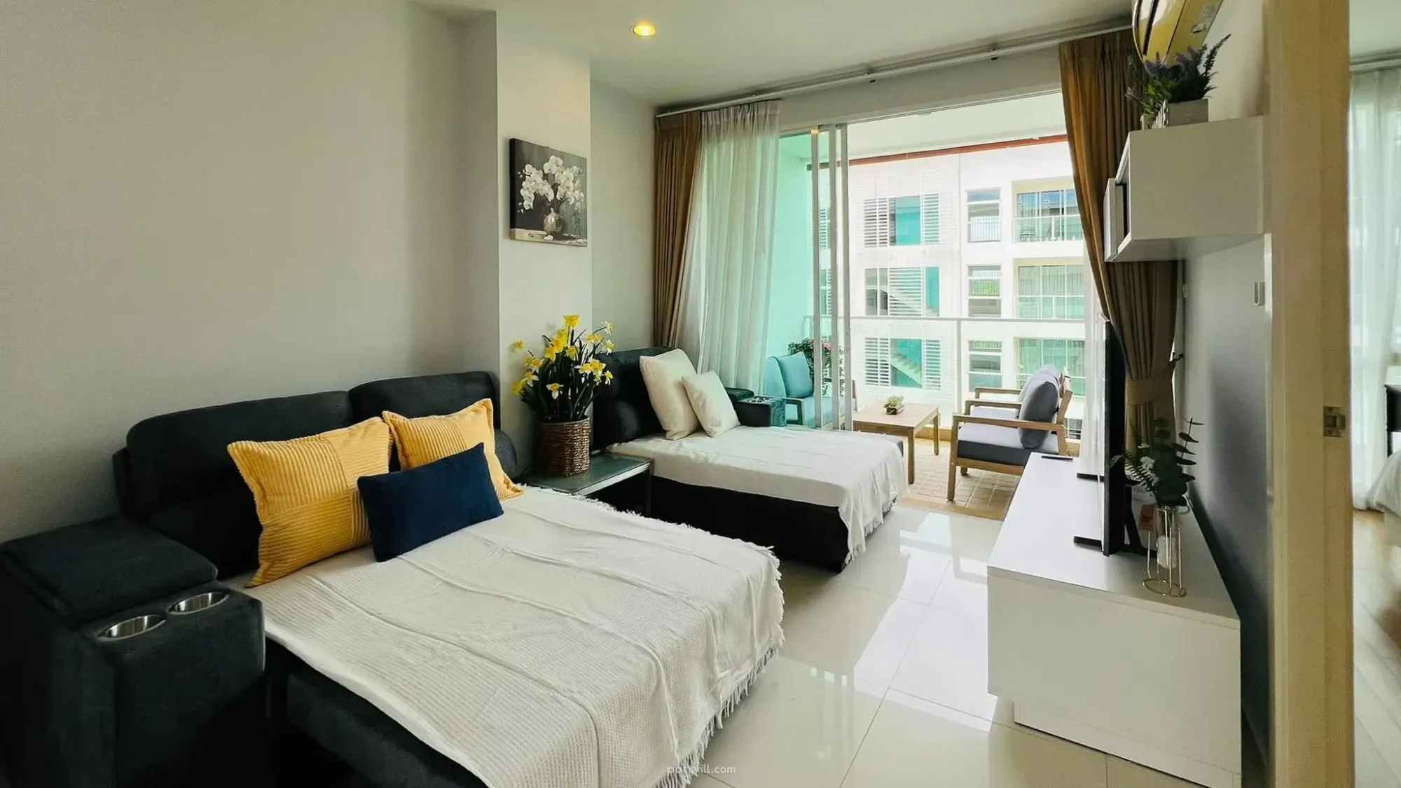 Appartamento 2 locali 1+1 vicino al mare a Khao Takiab Thailandia 55m² presso The Breeze Hua Hin Khao Takiab - foto 11