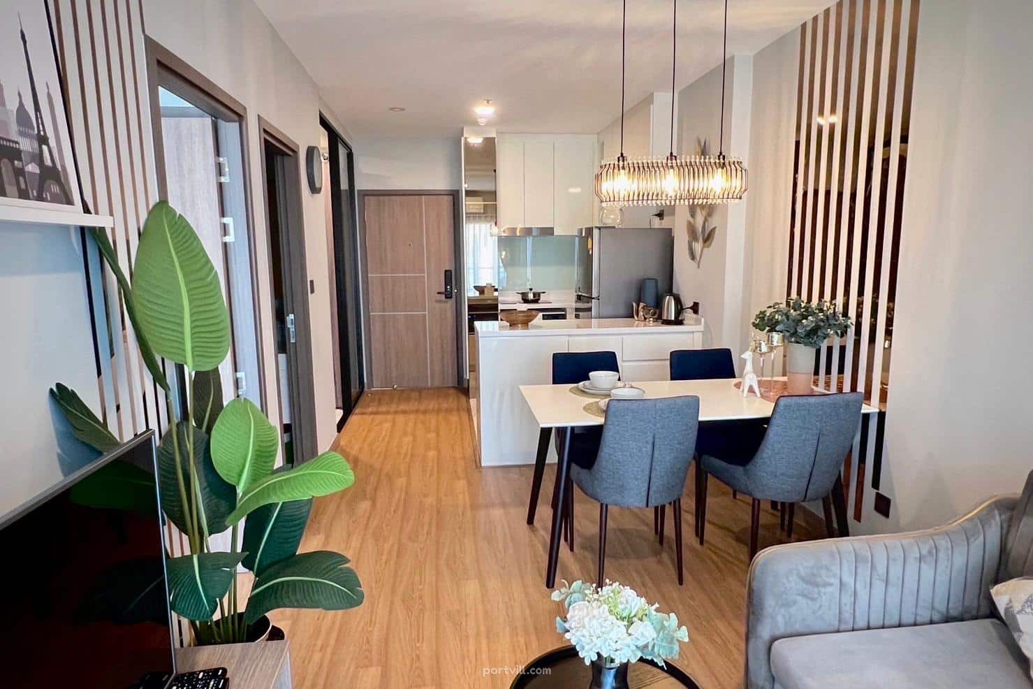 Apartamento 2-quartos para venda 1+1 em Downtown Chiang Mai Tailândia área 48m²  Downtown Chiang Mai - foto 3