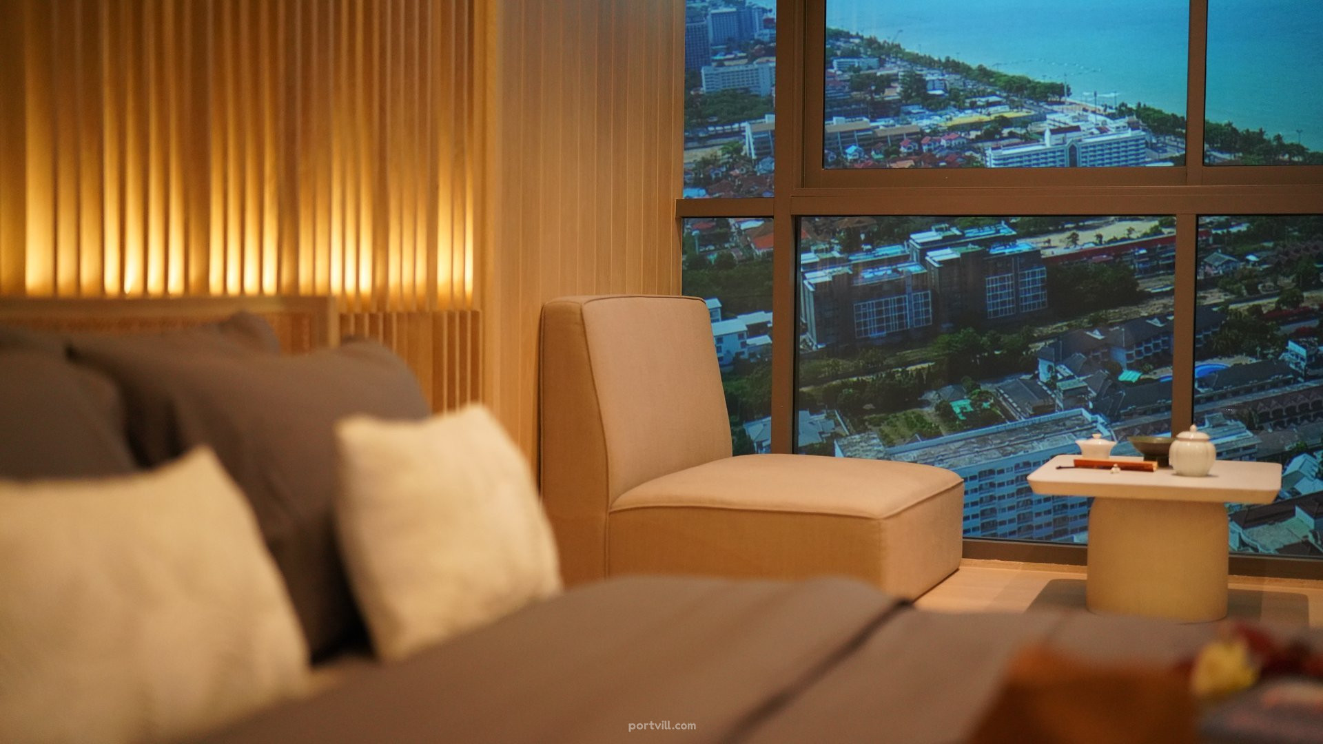 شقة  1 غرف  استوديو 1+0  على البحر  في وسط مدينة تشونبوري (Downtown Chonburi)  تايلاند  32.9 متر مربع  - Skypark Lucean Jomtien Pattaya وسط مدينة تشونبوري (Downtown Chonburi) - صورة 2