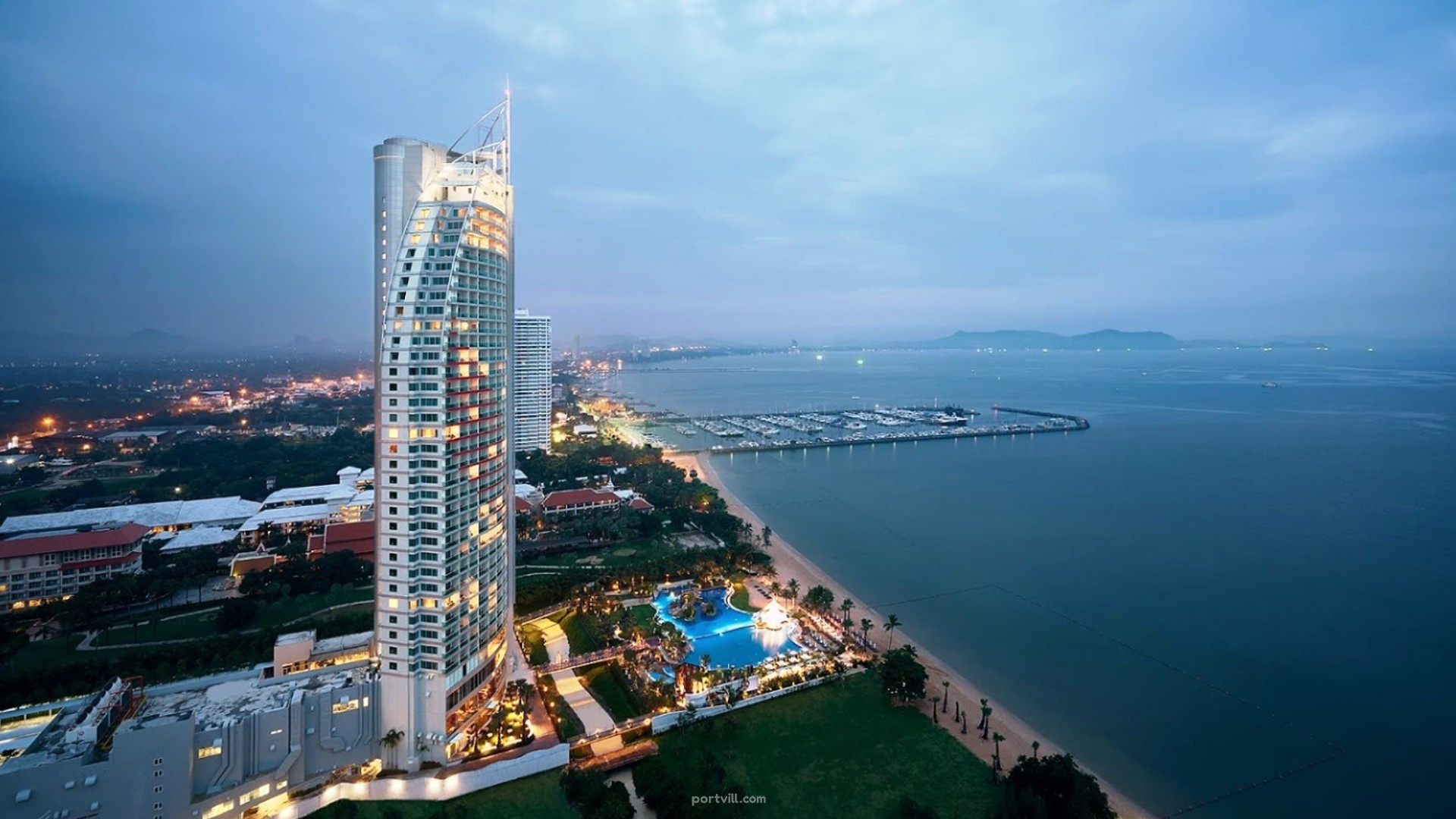 شقة  1 غرف  استوديو 1+0  على البحر  في ساتاهيب (Sattahip)  تايلاند  48.5 متر مربع  - Movenpick White Sand Beach ساتاهيب (Sattahip) - صورة 2