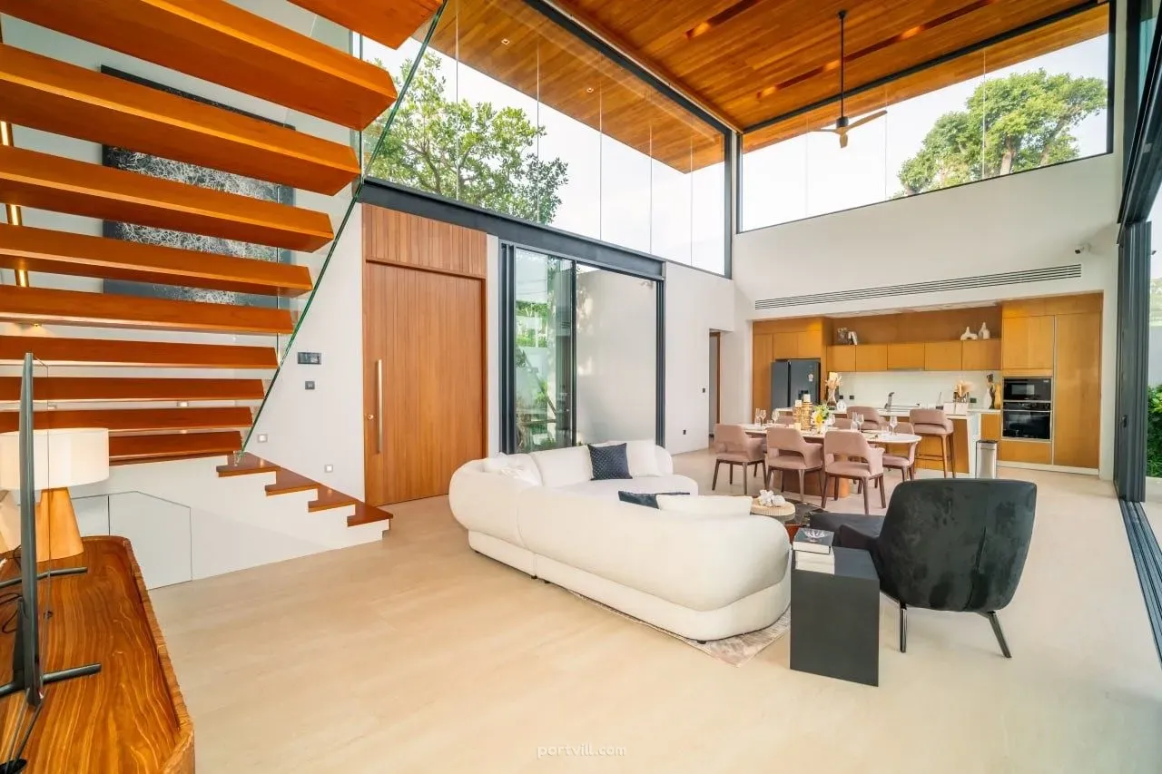 Villa by the sea in Choeng Thale Thailand area 376m² 2 floors Choeng Thale - photo 8
