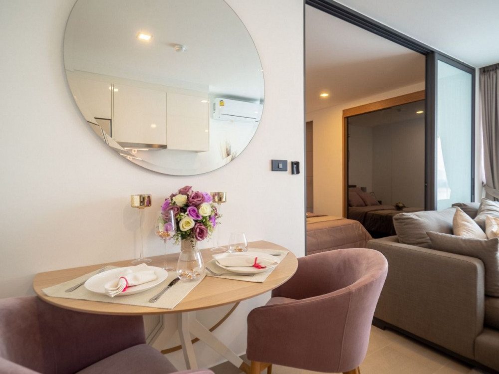 Apartemen 1 kamar untuk dijual di tepi laut di Bang Saray Thailand luas 24m² lantai 4 di Breeze Beach Side Bang Saray - foto 9