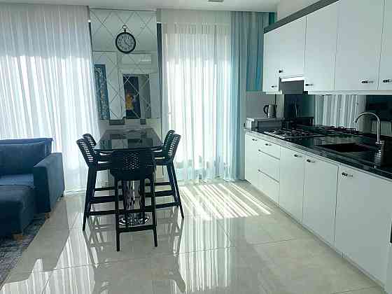 Apartment 2-room 1+1 by the sea in Alanya (Mahmutlar) Turkey area 61m² 2 floor in RC Konak Twin Towers Alanya