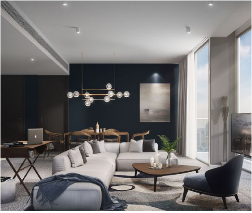 شقة  3 غرف  2+1  في ساثون (Sathorn)  تايلاند  70.57 متر مربع  الطابق 27  - Tait Sathorn 12 ساثون (Sathorn) - صورة 5