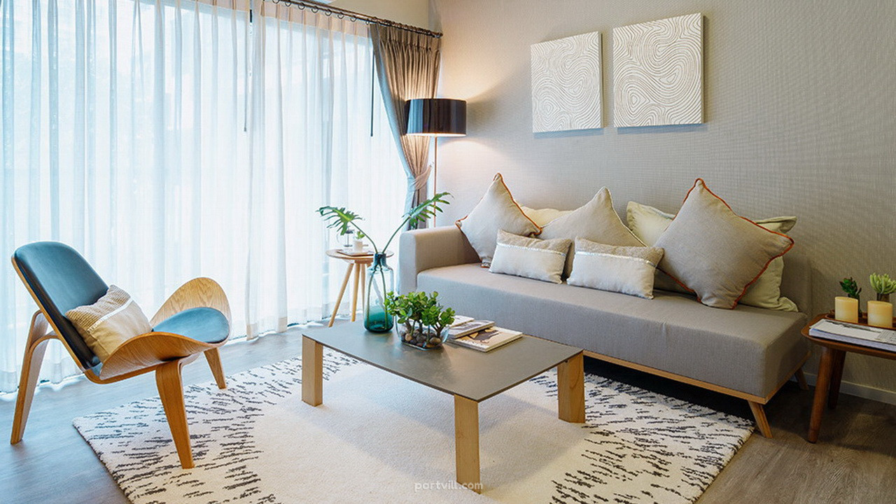 Apartemen 3 kamar untuk dijual 2+1 di Downtown Chiang Mai Thailand luas 70.4m² lantai 2 di The Issara Chiang Mai Downtown Chiang Mai - foto 4