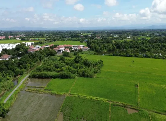 Terreno {geo.city.in} Tailândia lote dentro dos limites da cidade 182400m²  Downtown Chiang Mai
