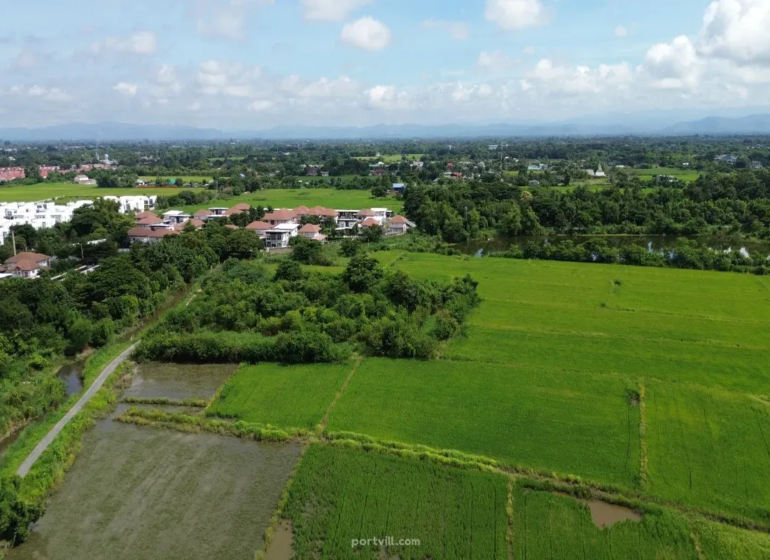 भूमि चियांग माई सिटी सेंटर में (Downtown Chiang Mai) थाईलैंड प्लॉट शहर की सीमा के भीतर 182400m²  चियांग माई सिटी सेंटर (Downtown Chiang Mai) - फ़ोटो 4