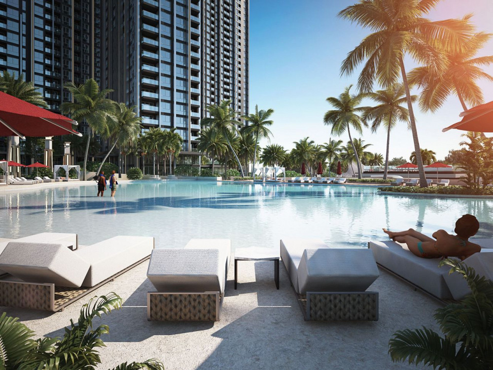 Квартира 2-комнатная 1+1 у моря в Паттайе (Pattaya) Таиланд площадь 29м² 14 этаж в Grand Solaire Pattaya Condominium Паттайя (Pattaya) - изображение 2
