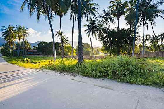 Land by the sea in Ko Samui Thailand plot within city limits 4800m²  Ko Samui
