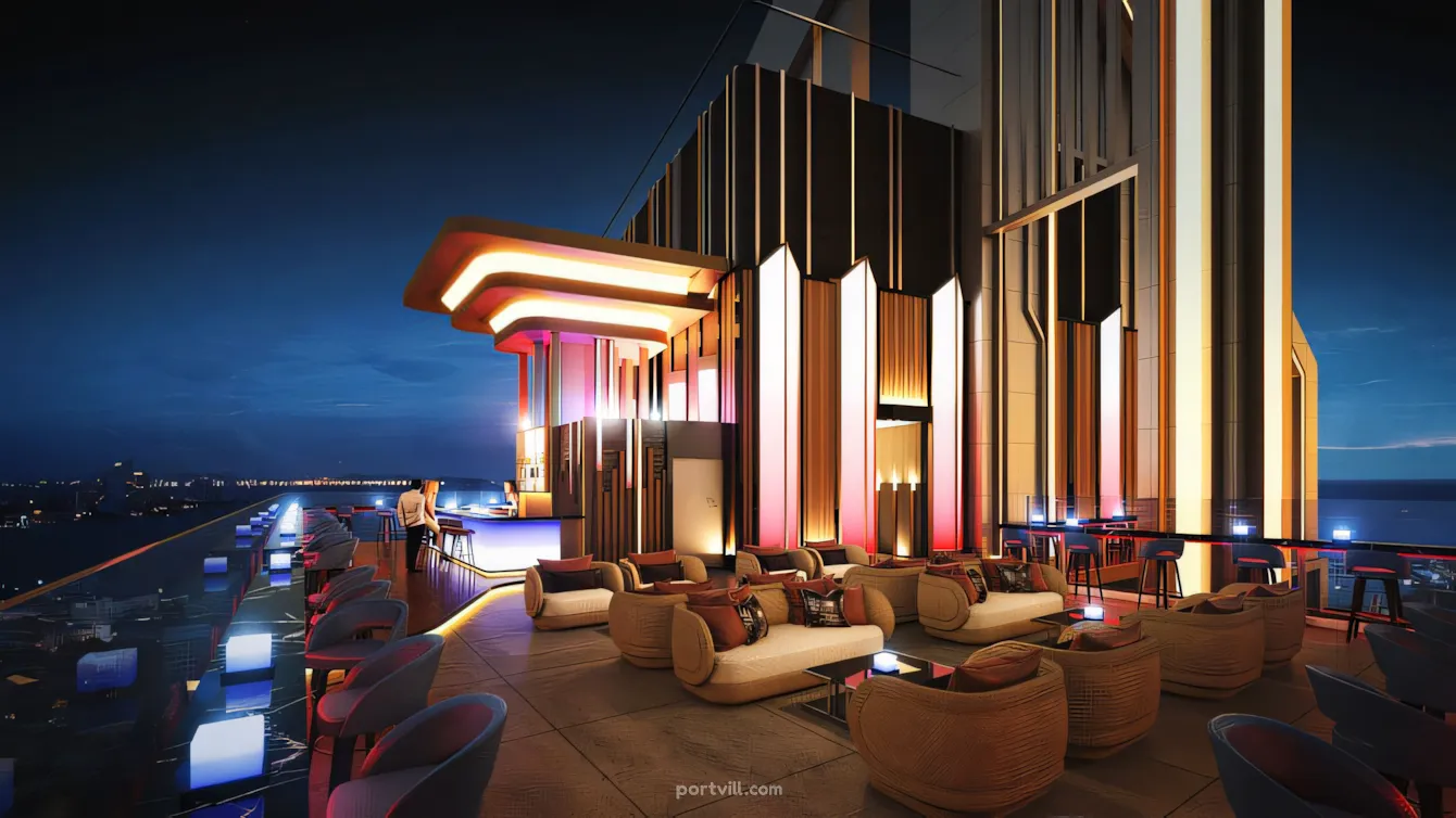 شقة  3 غرف  2+1  على البحر  في تلة براتومناك (Pratumnak Hill)  تايلاند  45 متر مربع  الطابق 35  - Grand Solaire تلة براتومناك (Pratumnak Hill) - صورة 2