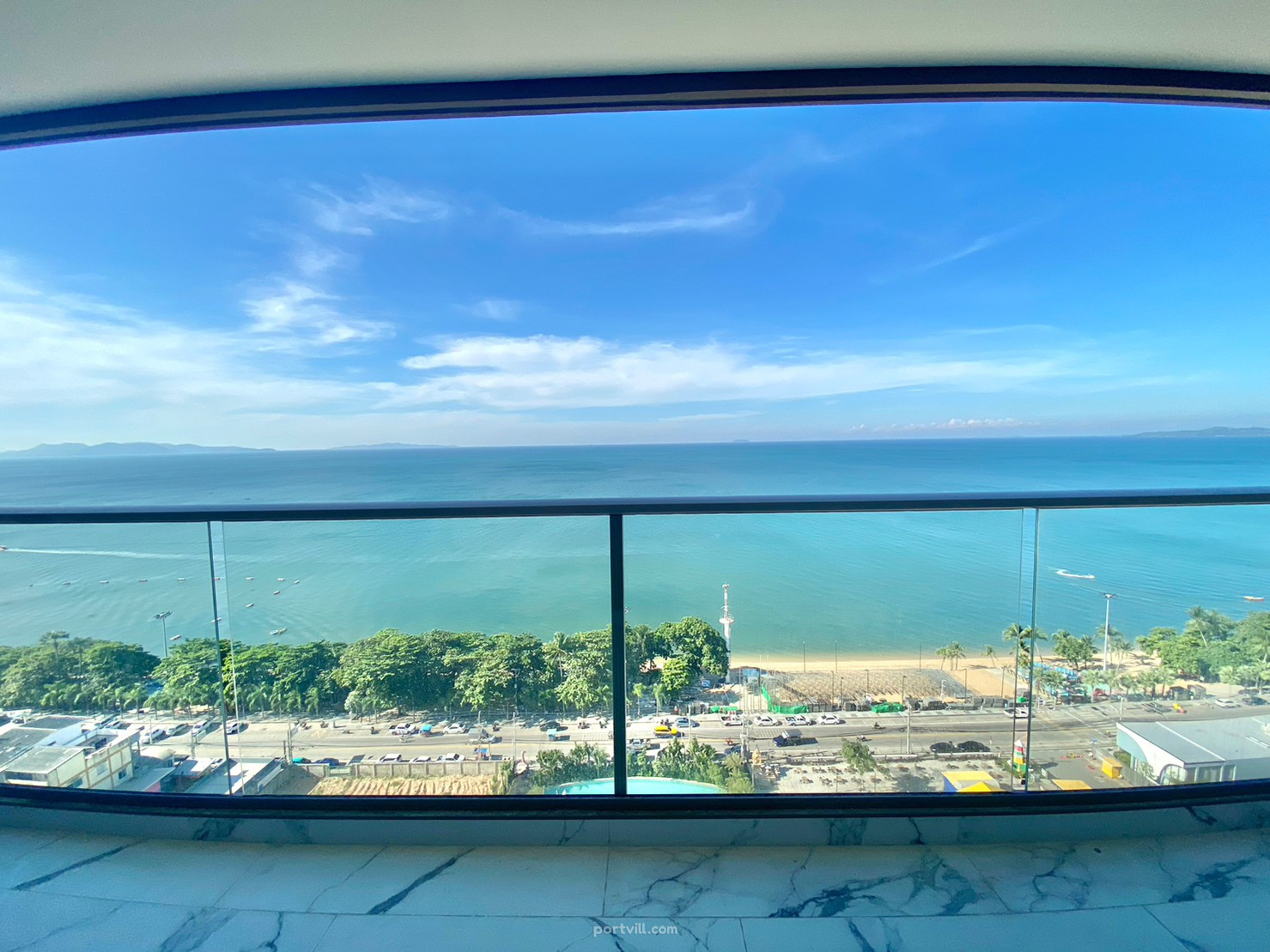 Апартамент 2-стаен 1+1 на море в Джомтиен (Jomtien) Тайланд площ 79 м²  Джомтиен (Jomtien) - снимка 4