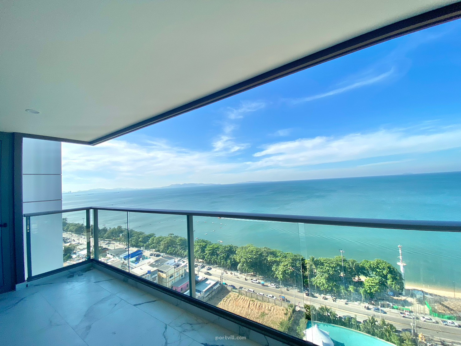 Апартамент 2-стаен 1+1 на море в Джомтиен (Jomtien) Тайланд площ 79 м²  Джомтиен (Jomtien) - снимка 5