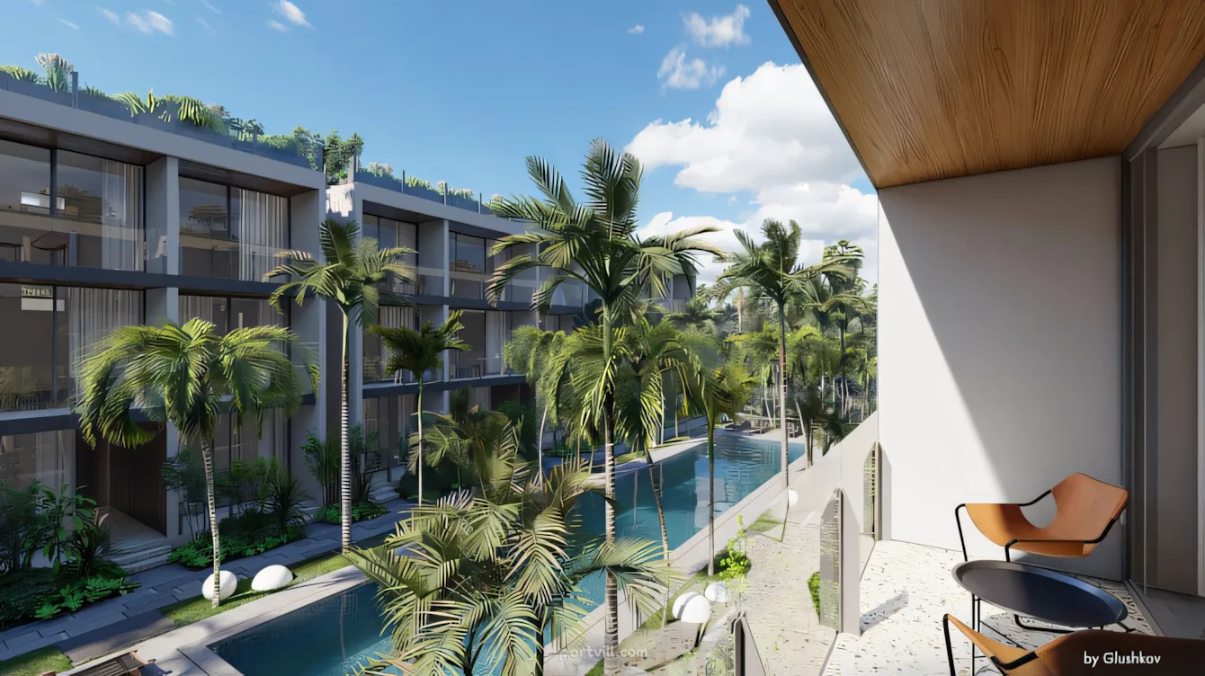Mieszkanie 2-pokojowy na sprzedaż 1+1 nad morzem na Ko Phangan Tajlandia powierzchnia 34.73m² 2 piętro  Ko Phangan - zdjęcie 4