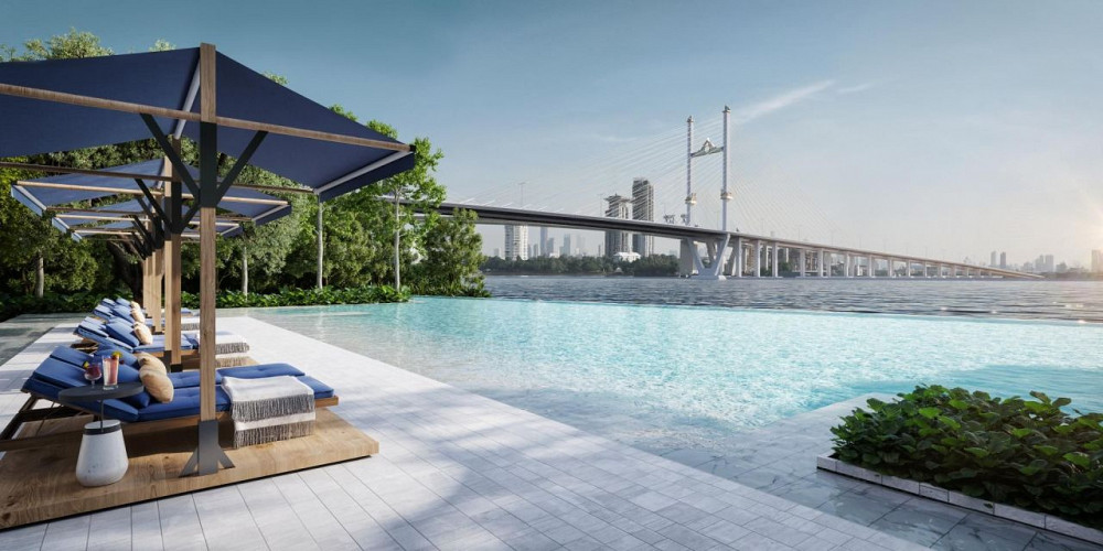 公寓  1室 在曼谷市中心 (Downtown Bangkok) 泰国 22.2平米 25层 - Nue Riverest Ratburana 曼谷市中心 (Downtown Bangkok) - 照片 3