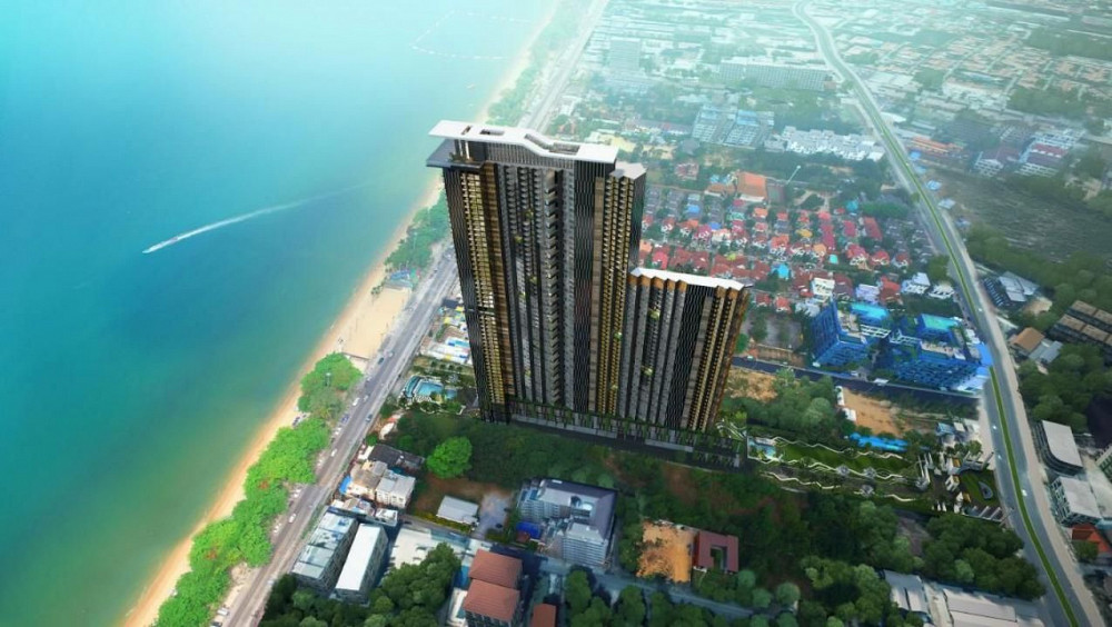 Daire 1 Odalı stüdyo 1+0 deniz kenarında Jomtien'de Tayland 29m² Kat:58 - Copacabana Beach Jomtien Jomtien - fotoğraf 3