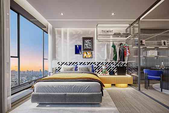 Апартамент 2-стаен 1+1 в Хуай Кванг (Huai Khwang) Тайланд площ 30 м²  в Aspire Huai Khwang Хуай Кванг (Huai Khwang)