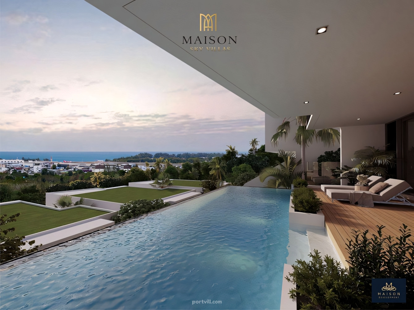 Villa aan zee in Nai Yang Beach Thailand oppervlakte 319m² 3 verdiepingen Nai Yang - foto 12