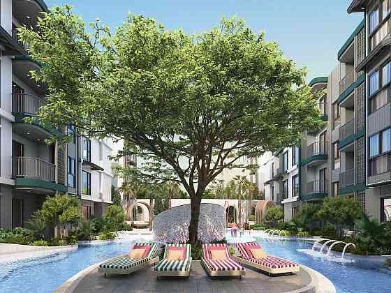 Apartment 3-room by the sea in Rawai Thailand area 57m²  Rawai