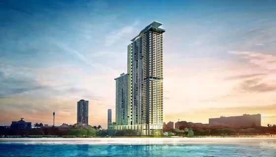 Apartment 1-room for sale 1+0 studio by the sea in Na Jomtien Thailand area 29m² 58 floor in Copacabana Beach Jomtien Na Jomtien